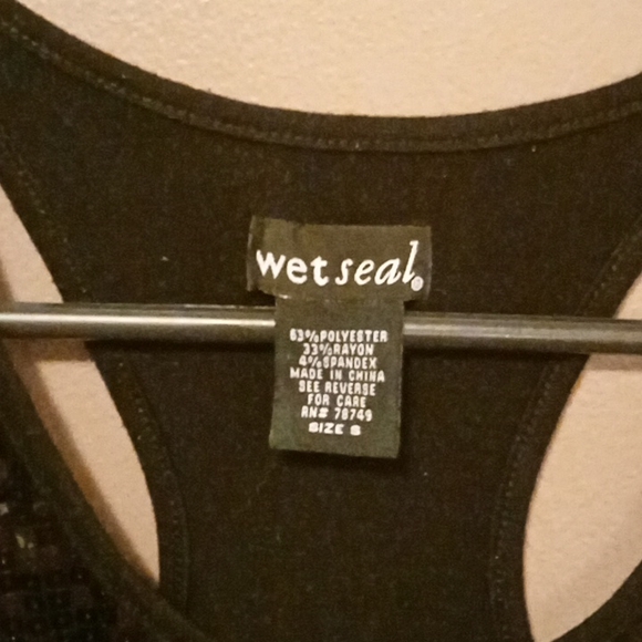 Juniors Wet Seal Sequin Tank Top Size Small - Picture 2 of 3